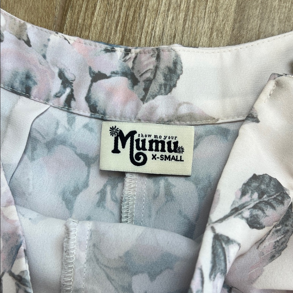 Show Me Your‎ Mumu Floral Skater Skirt Skort - Picture 3 of 5